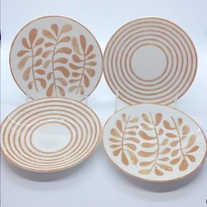 Kate Spade Sienna Lane Tidbit Plates Set of 4